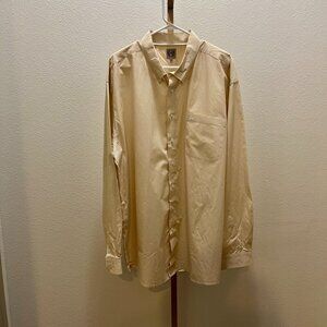 Cinch Men's Western Shirt Tan Beige Geo Print Cowboy Button Down Long Sleeve XXL